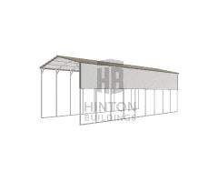 richardrichard from fayetteville, NC designed this 18x45x14 building with our 3D Building Designer.