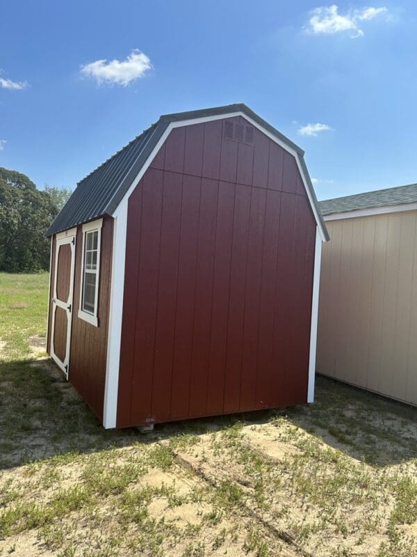 La Grange #26: 8 X 12 Side Lofted Barn Building Image