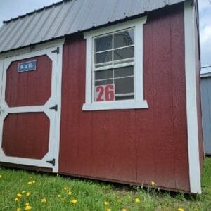 La Grange #26: 8 X 12 Side Lofted Barn Front Image