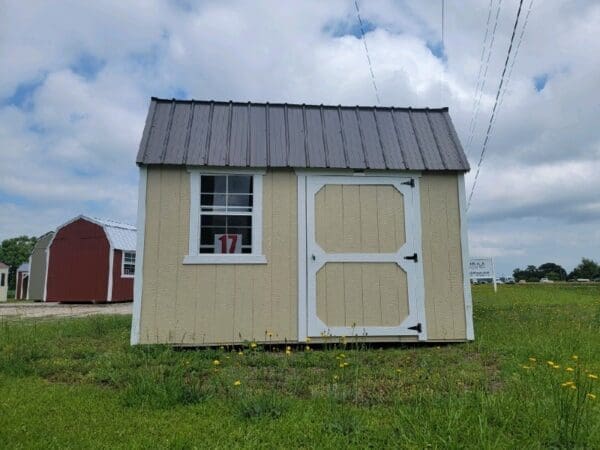 La Grange #17: 8 X 12 Side Lofted Barn Front Image