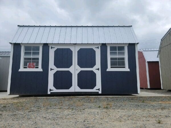 La Grange #45: 10 X 16 Side Lofted Barn Front Image