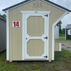 Princeton #14: 6 X 8 Chicken Coop Front Image