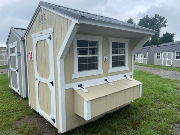 Princeton #14: 6 X 8 Chicken Coop Building Image