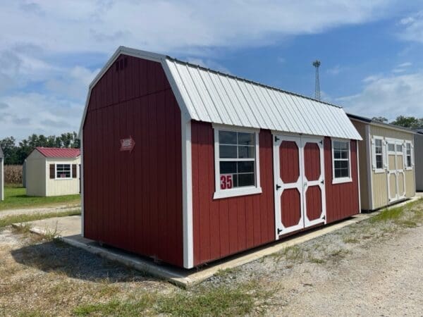 La Grange #35: 10 X 20 Side Lofted Barn Building Image