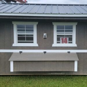 La Grange #14: 8 X 12 Chicken Coop Front Image