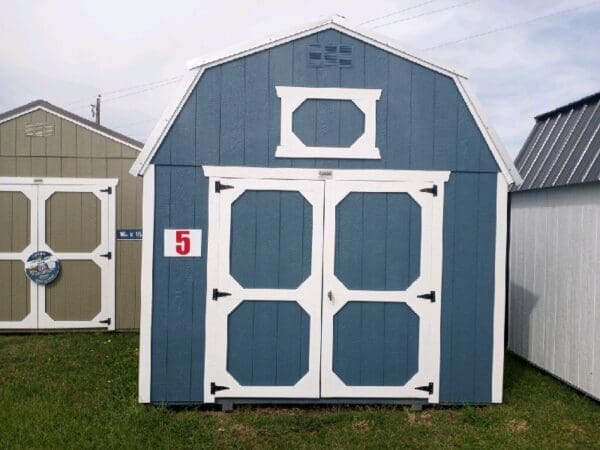 Dunn #5: 10 X 16 Lofted Barn Front Image