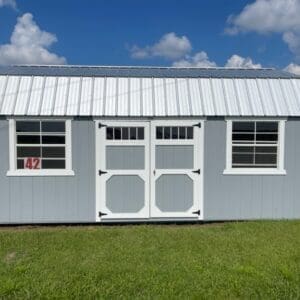 La Grange #42: 12 X 20 Side Lofted Barn Front Image