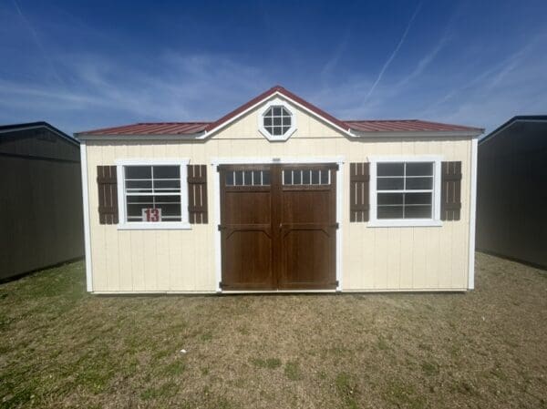 La Grange #13: 10 X 20 Utility Shed Gable Dormer Front Image