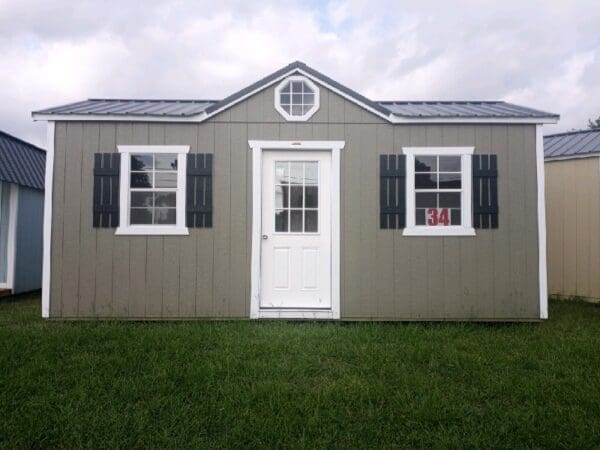 Dunn #34: 10 X 20 Utility Shed Gable Dormer Front Image