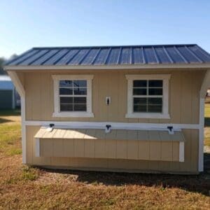 Dunn #11: 6 X 12 Chicken Coop Front Image