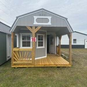 Princeton #16: 12 X 28 Deluxe Playhouse Lofted Barn Front Image