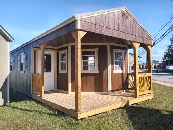 Dunn #41: 14 X 32 Deluxe Playhouse Utility Building Image