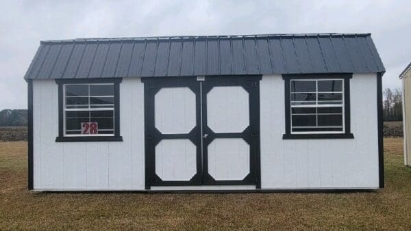 La Grange #28: 12 X 20 Side Lofted Barn Front Image