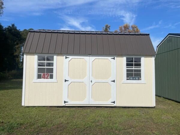 Princeton #42: 10 X 16 Side Lofted Barn Front Image