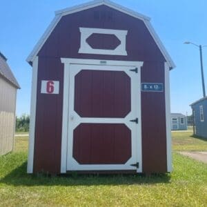 Princeton #6: 8 X 12 Lofted Barn Front Image