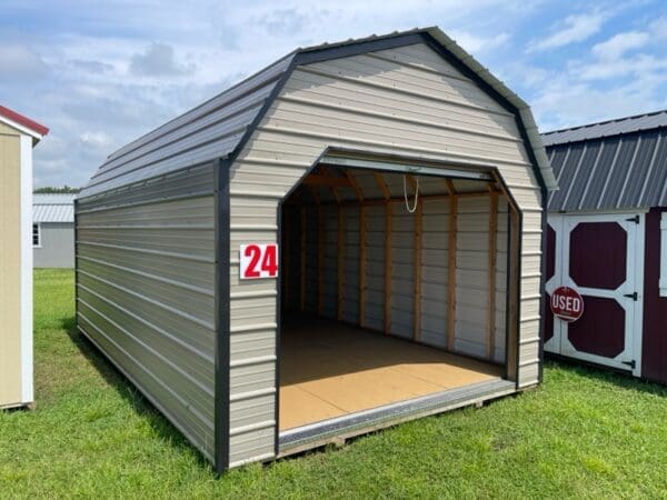 La Grange #24: 12 X 20 Metal Lofted Barn Building Image