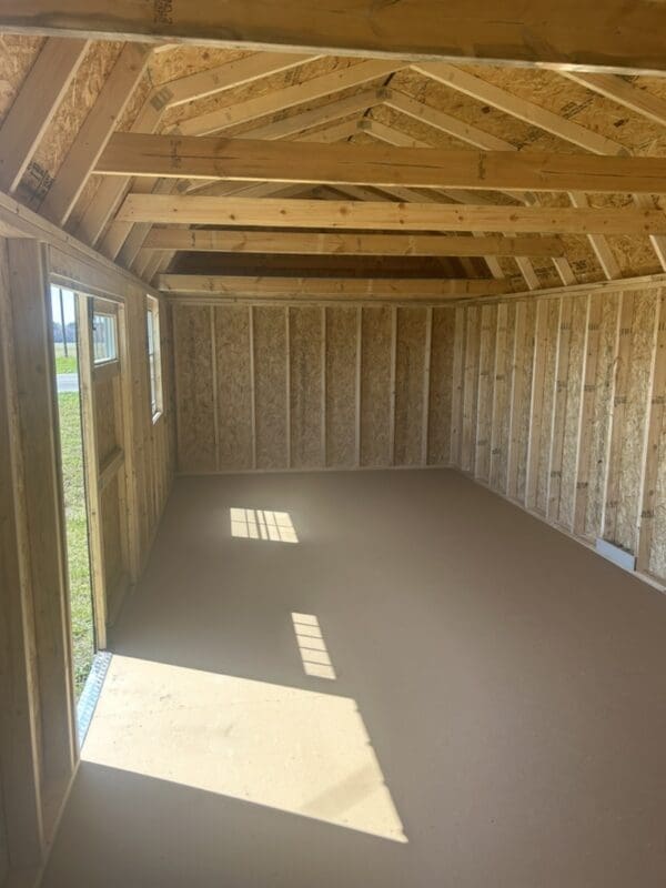 La Grange #8: 12 X 28 Side Lofted Barn Building Image