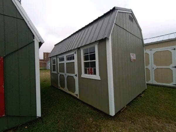 Dunn #14: 10 X 16 Side Lofted Barn Front Image